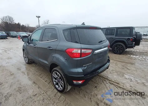 2020 Ford Ecosport Titanium from USA, damaged, VIN MAJ6S3KL2LC328509